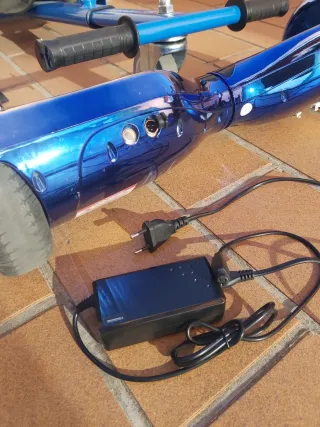 Patinete eléctrico Hoverboard con Asiento Azul