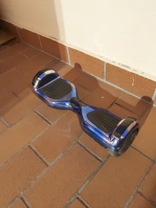 Patinete eléctrico Hoverboard con Asiento Azul