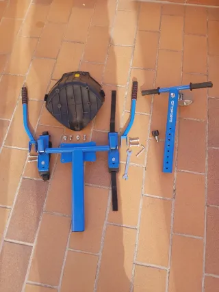 Patinete eléctrico Hoverboard con Asiento Azul