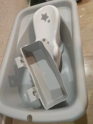 Bañera para bebé con asiento incorporado