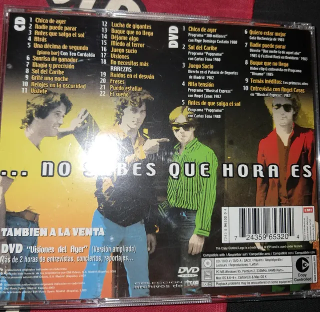 Nacha Pop 2CD + DVD ******** Edición Limitada