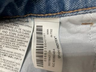 Pantalón corto vaquero azul