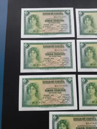 5 Pesetas 1935 sc