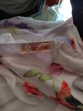 Abito Brums fantasia floreale taglia 12