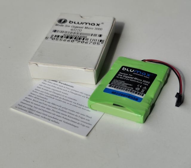 Batteria BLUMAX Siemens Gigaset Micro 3000 | 3,6 V