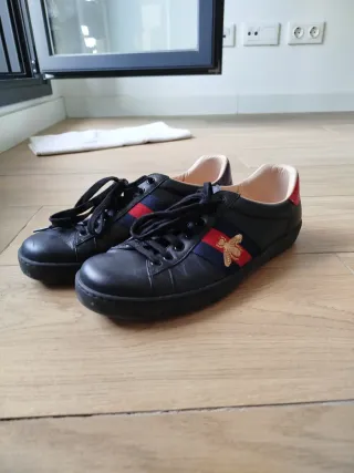 Zapatillas Gucci Negras Abeja