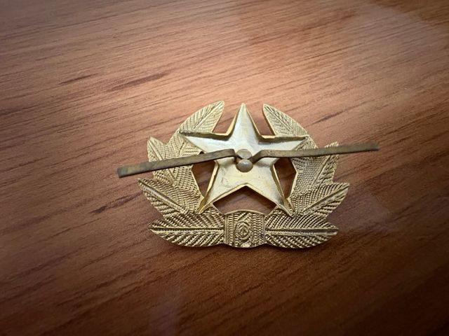 Insignia Gorra Soviética Estrella Martillo Hoz