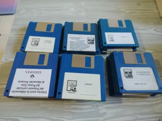 46 Disquetes 3.5 Doble Densidad 