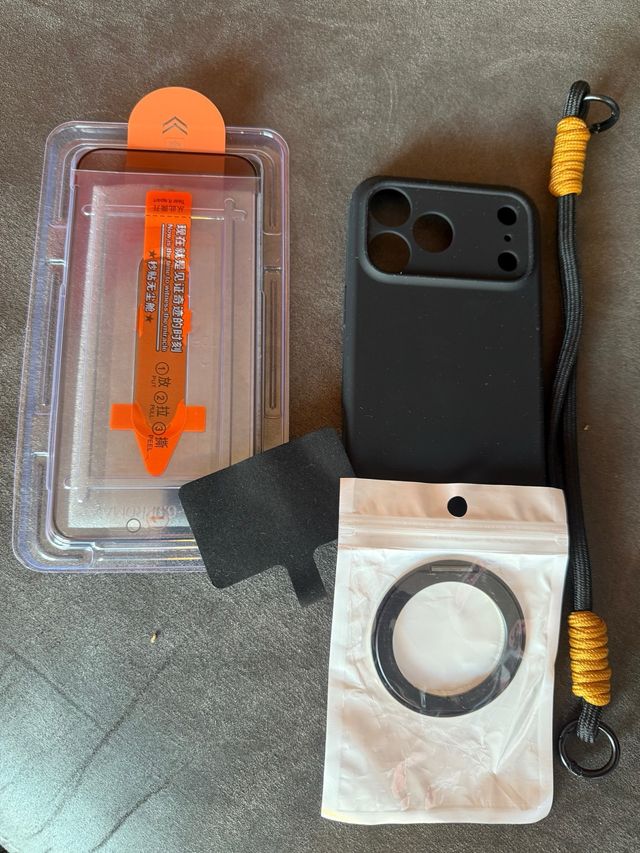 Funda y Protector Pantalla iPhone 17 Pro Max