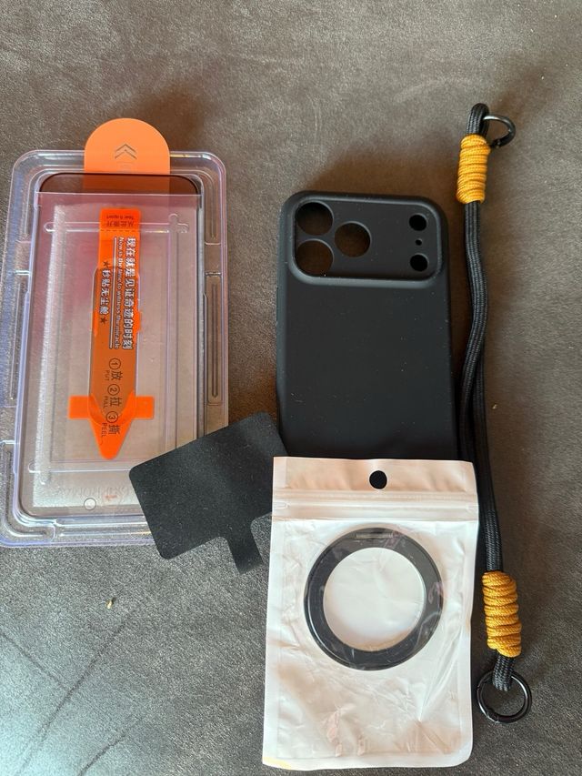 Funda y Protector Pantalla iPhone 17 Pro Max