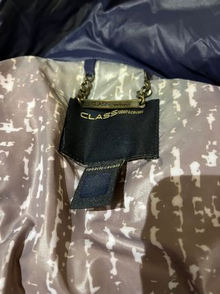 Chaqueta Plumífero Roberto Cavalli Azul