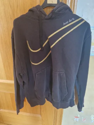 Sudadera Nike Negra Talla L