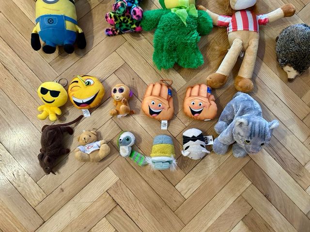 Lote Peluches Disney Mario Bros Rey Leon