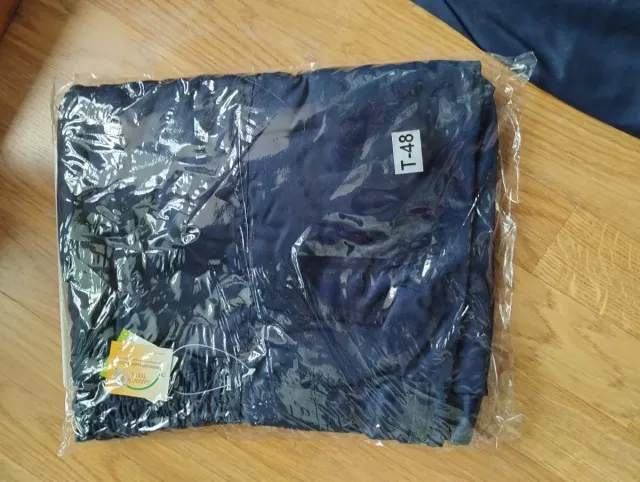 Pantalones de trabajo azul marino y naranjaT48.New