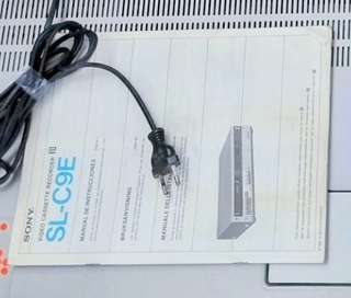 Vídeo Beta Sony SL-C9E + Cámara Betamovie