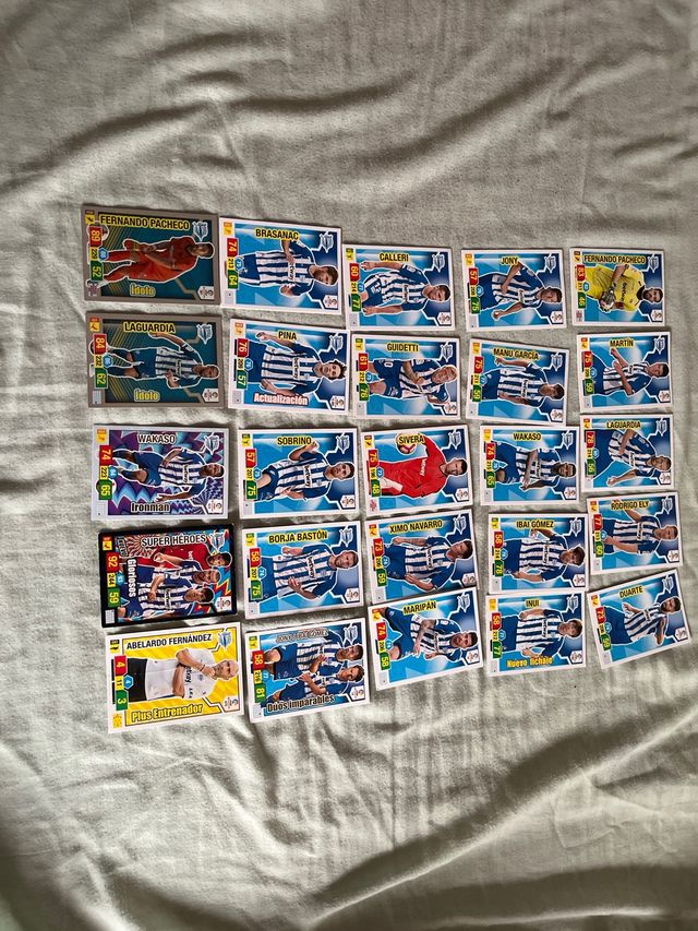 Collezione di carte collezionabili Alavés 18-19
