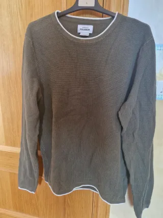 Jersey Pull&Bear Verde Olivo Talla L