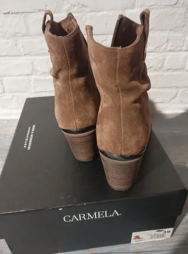 Botines Serraje Carmela Talla 39