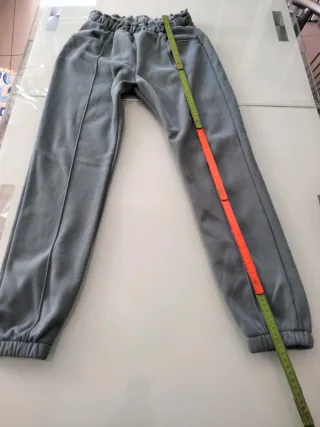 Pantaloni Okaidi verde oliva