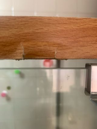 Vitrina expositor cristal y madera. para funkos