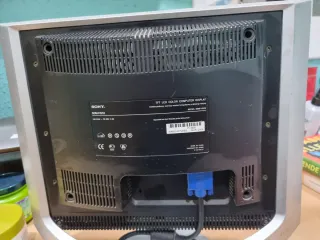Monitor Sony SDM-HS53 TFT LCD Negro/Plata