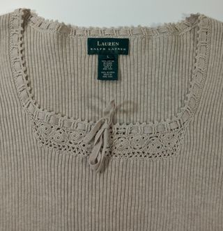 Jersey Ralph Lauren Beige Talla L