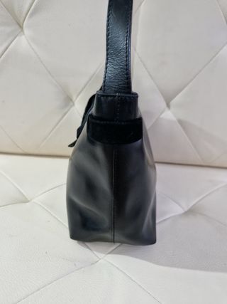 Borsa a spalla Furla vera pelle nera