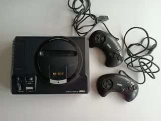 Sega Mega Drive 16-Bit Consola + Juegos
