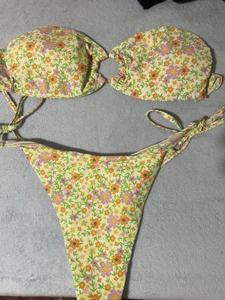 Bikini floral multicolor