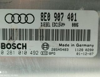 Centralita motor audi 1614164 0281010492 a4 avant