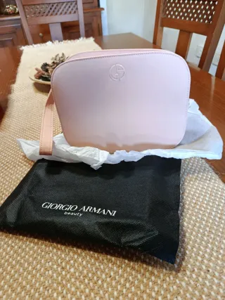 Neceser Giorgio Armani Rosa Nuevo