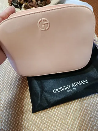 Neceser Giorgio Armani Rosa Nuevo