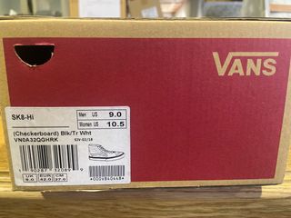 Zapatillas Vans SK8-Hi Checkerboard Talla 42