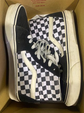 Zapatillas Vans SK8-Hi Checkerboard Talla 42