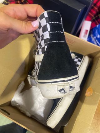 Zapatillas Vans SK8-Hi Checkerboard Talla 42