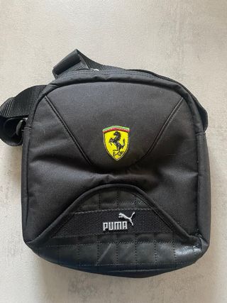 Bolso bandolera Puma Ferrari negro