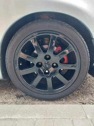 Llantas Peugeot 206 GTI Negras