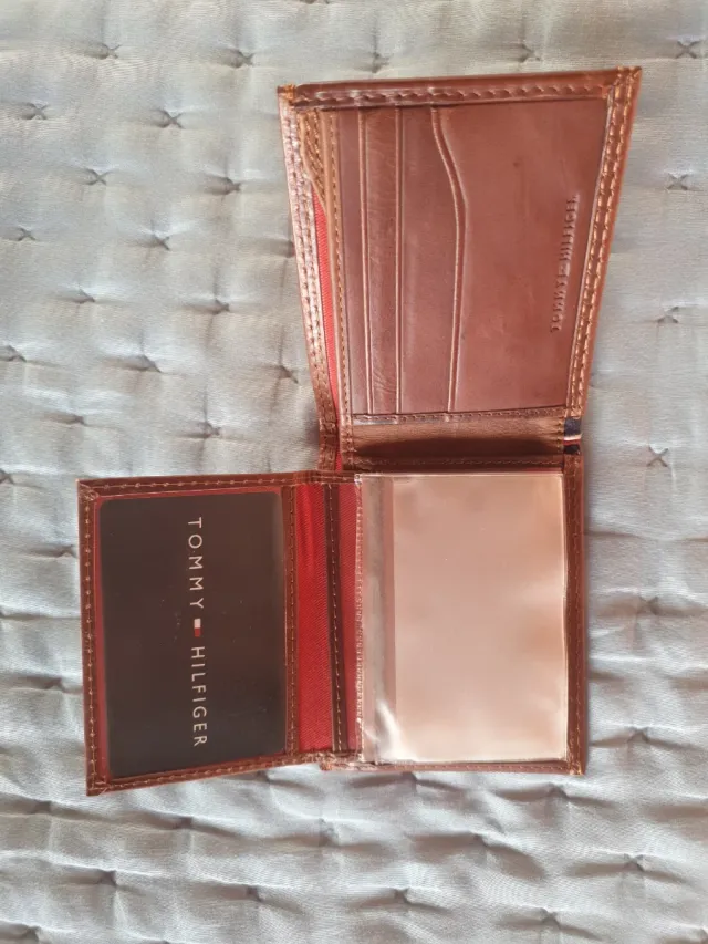 Carteira Tommy Hilfiger Couro Marrom
