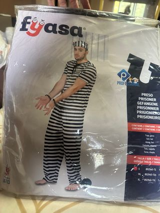 Disfraz Preso Fyasa Talla S