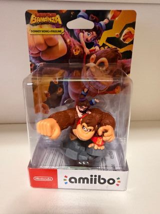 Amiibo Nintendo Donkey Kong & Pauline Precintado
