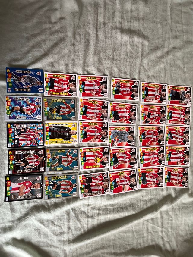 Collezione di carte collezionabili Athletic Club 18-19