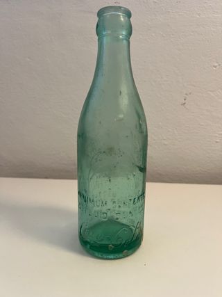 Botella antigua de Coca Cola Rara USA