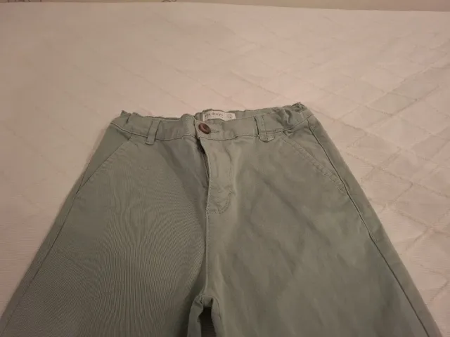 Pantalón chino niño verde