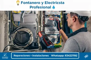 Servicios de Fontanería y Electricidad. ¡Llama ya!