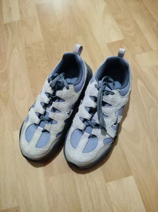 Nike Bambas rosa,morado  y Gris