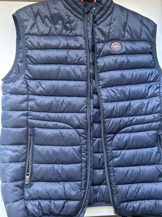 Chaleco acolchado Spagnolo talla 16/XS azul