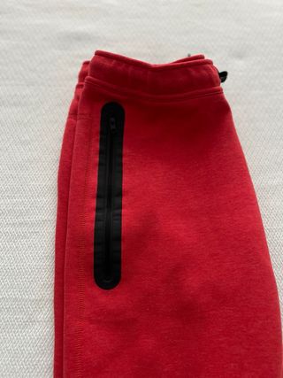 Pantalón Nike Tech Fleece Rojo Nuevo