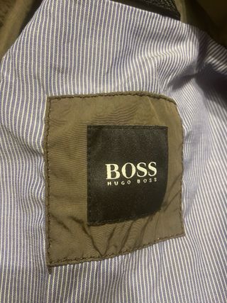 Parka Hugo Boss Verde Oliva Hombre