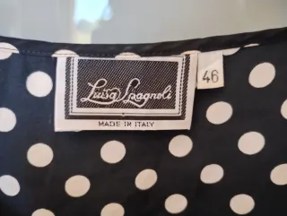 Blusa canotta Luisa Spagnoli in seta tg46