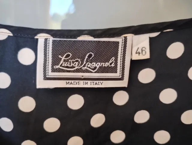 Blusa canotta Luisa Spagnoli in seta tg46